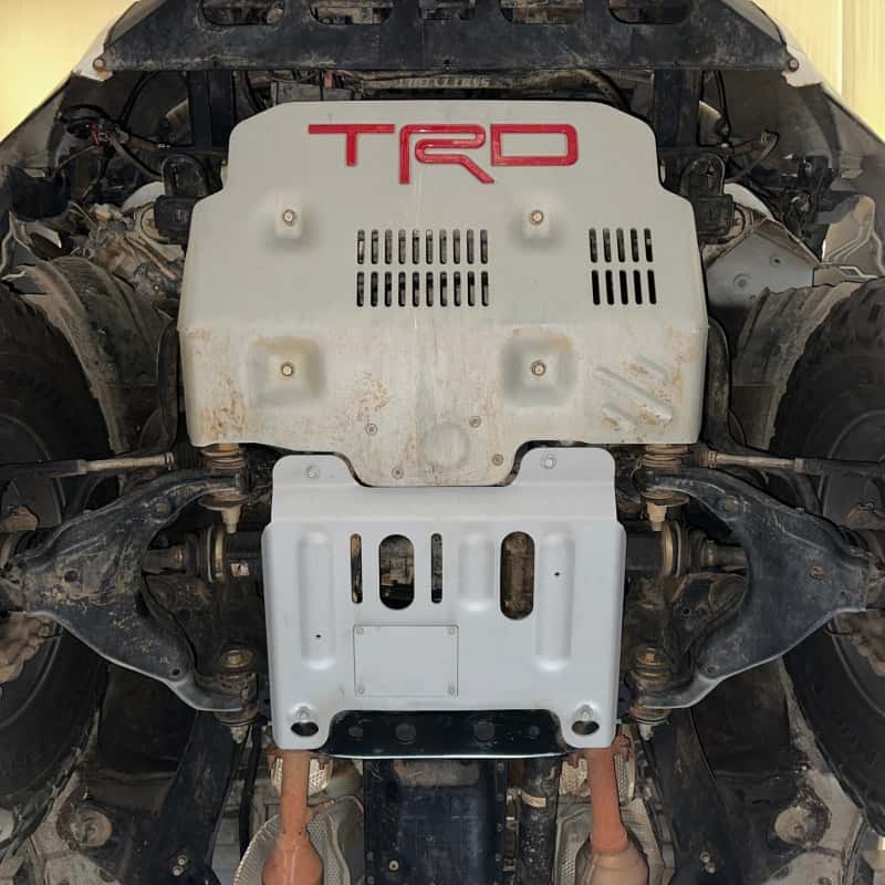 Rival 4x4 — Rival 2010-2024 Toyota 4Runner 5th Gen  Aluminum TRD Connection Skid Plate
Trd Skid Plate - view 3