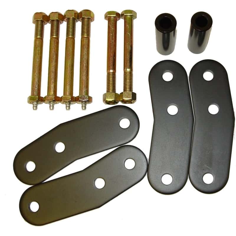 Rugged Ridge — Rugged Ridge HD Rear Leaf Spring Shackles 87-95 Jeep Wrangler Jeep Wrangler YJ
OFFROAD_PERFORMANCEU
Leaf Spring Shackle - view 1