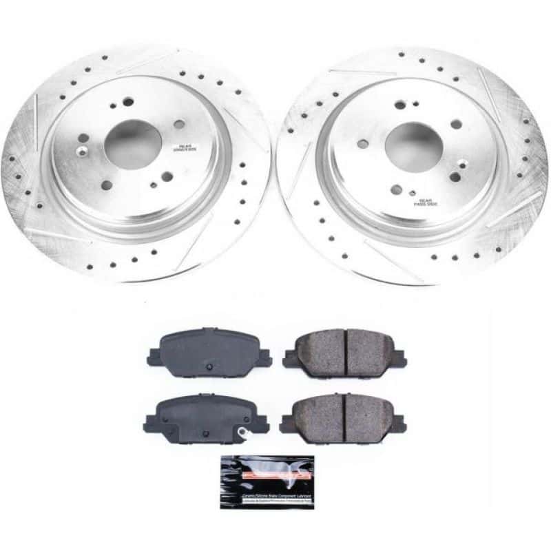 PowerStop — Power Stop 17-18 Honda CR-V Rear Z23 Evolution Sport Brake Kit - view 1
