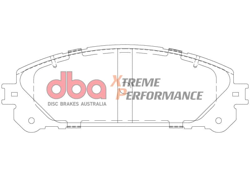 DBA — DBA 15-18 Lexus NX200t Front XP Performance Brake Pads
Brake Pad - view 1