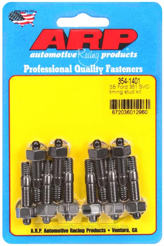 ARP — ARP Ford 351 SVO Timing Stud Kit - view 1