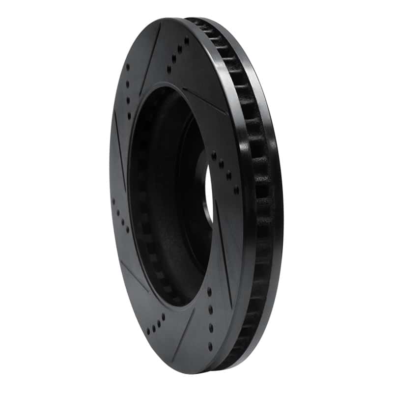R1 Concepts — R1 06-09 Buick Terraza Front Right Drilled & Slotted Black Brake Rotor
R1 Brake Rotor Drill - view 4