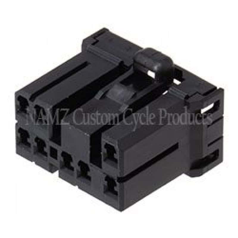 NAMZ — NAMZ AMP Multilock 8-Position Female Wire Plug Housing (HD 73158-96BK) - view 2