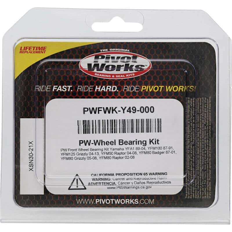 Pivot Works — Pivot Works 04-08 Yamaha YFM50 Raptor Front Wheel Bearing Kit - view 4
