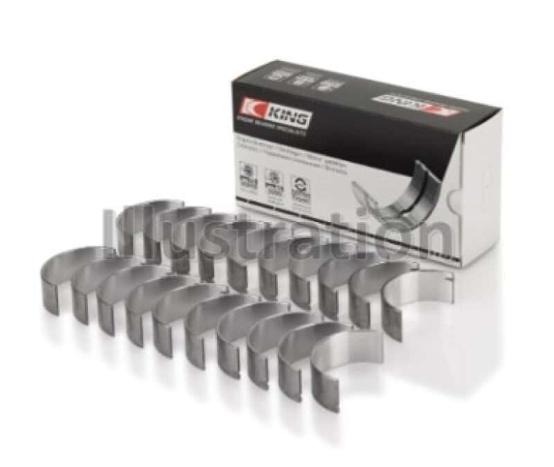 King Engine Bearings — King Engine Bearings Ford 415 (Od+.002in) (Size +0.25mm) Connecting Rod Bearing Set
Engine Bearing - view 1