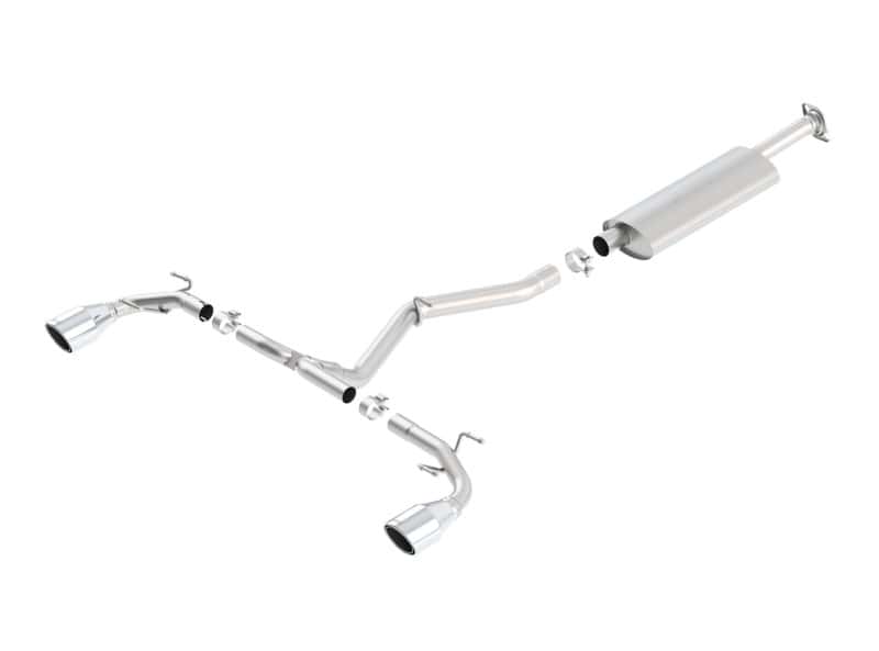 Borla — Borla 13-15 Scion FR-S 2.0L 4cyl 6spd / 13 Subaru BRZ 2.0L 4cyl 6spd SS Catback Exhaust
Cat-Back System
ExhstSysKt - view 1