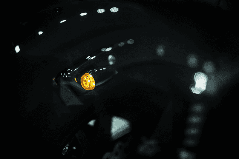 Kuryakyn — Kuryakyn Super Bright LED Mini Bullet Lights Amber Gloss Black - view 2