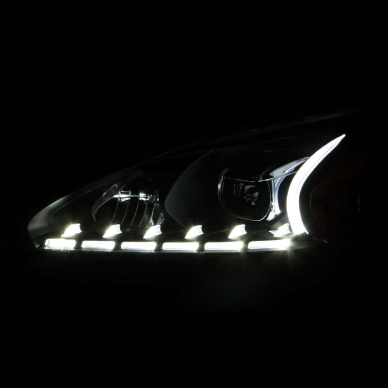 ANZO — ANZO 2013-2014 Nissan Altima Projector Headlights w/ Plank Style Design Black
Head Light Set
HdLtSet - view 6