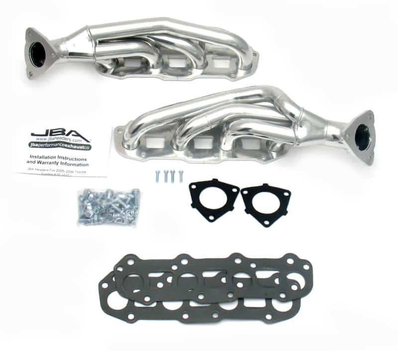 JBA — JBA 05-07 Toyota 4.7L V8 1-1/2in Primary Silver Ctd Cat4Ward Header
Exhaust Header - view 1