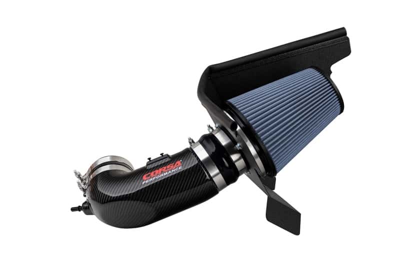 CORSA Performance — Corsa 2017-2023 Chevrolet Camaro ZL1 Carbon Fiber Air Intake w/ MaxFlow 5 Oil Filtration
Air Intake - view 2
