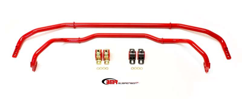 BMR Suspension — BMR 13-15 5th Gen Camaro Front & Rear Sway Bar Kit w/ Bushings - Red
Sway Bar Kit - view 1