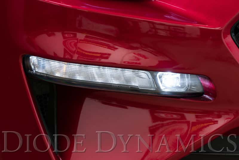 Diode Dynamics — Diode Dynamics Elite Series Combination Fog Lamp for 18-21 Ford Mustang - Yellow (Pair) - view 2