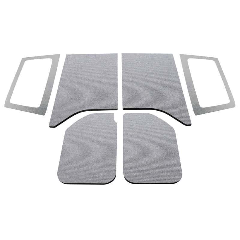DEI — DEI 11-18 Jeep Wrangler JK 2-Door Boom Mat Complete Headliner Kit - 6 Piece - Gray
Sound Dampening Kit - view 2