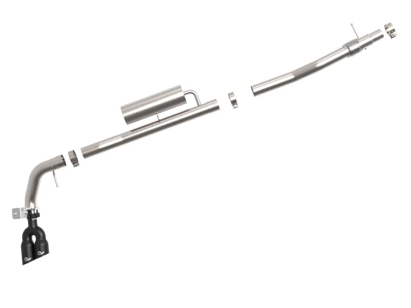 aFe — aFe Rebel Series 3in 304 SS Cat-Back Exhaust Side Exit w/ Black Tips 19-20 Ford Ranger L4-2.3L (t)
Cat-Back Exhaust - view 3