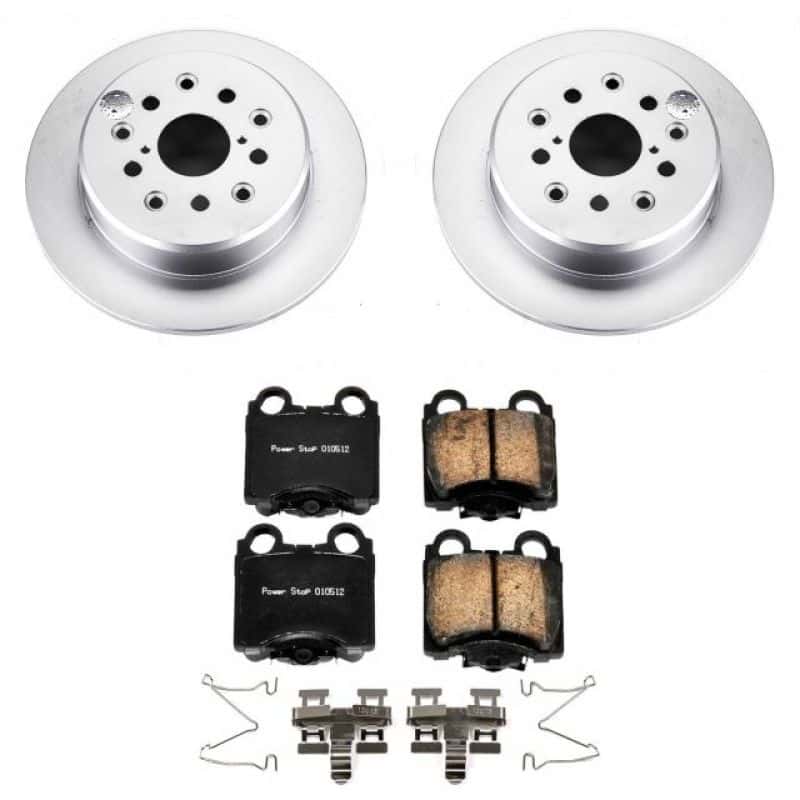 PowerStop — Power Stop 98-05 Lexus GS300 Rear Z17 Evolution Geomet Coated Brake Kit - view 1