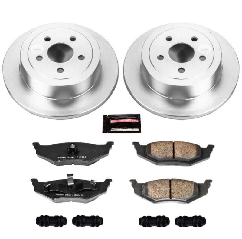 PowerStop — Power Stop 95-00 Chrysler Cirrus Rear Z17 Evolution Geomet Coated Brake Kit - view 1