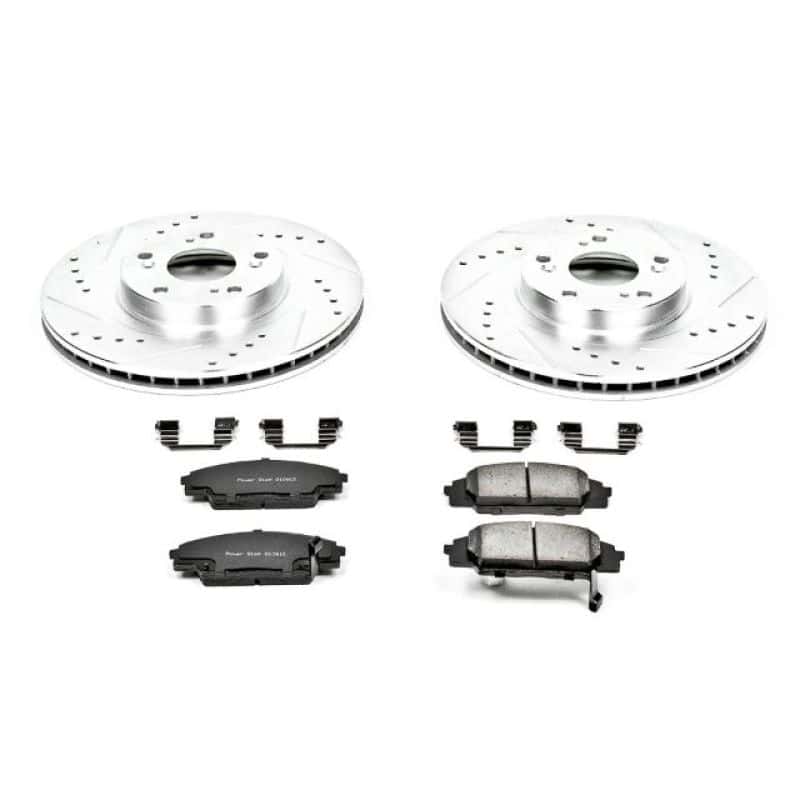 PowerStop — Power Stop 02-06 Acura RSX Front Z23 Evolution Sport Brake Kit - view 1