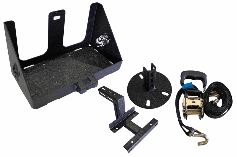 Fishbone Offroad — Fishbone Offroad Spare Tire Jerry Can Mount - view 3