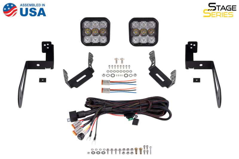Diode Dynamics — Diode Dynamics Jeep JK SS5 CrossLink Bumper Lightbar Kit Pro Driving - view 8