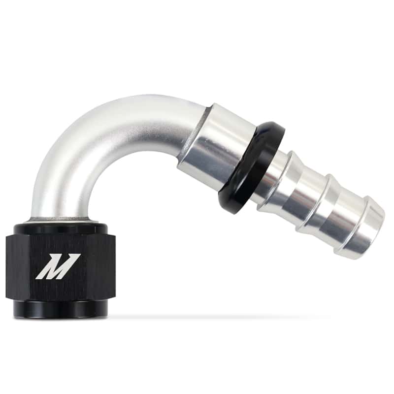 Mishimoto — Mishimoto 120-Degree Push Lock Fitting -10AN
Hose Fitting - view 1