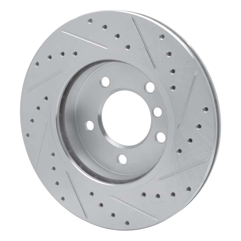 R1 Concepts — R1 99-08 BMW 325CI (USA/Canada) Front Left Drilled & Slotted Silver Brake Rotor
R1 Brake Rotor Drill - view 4