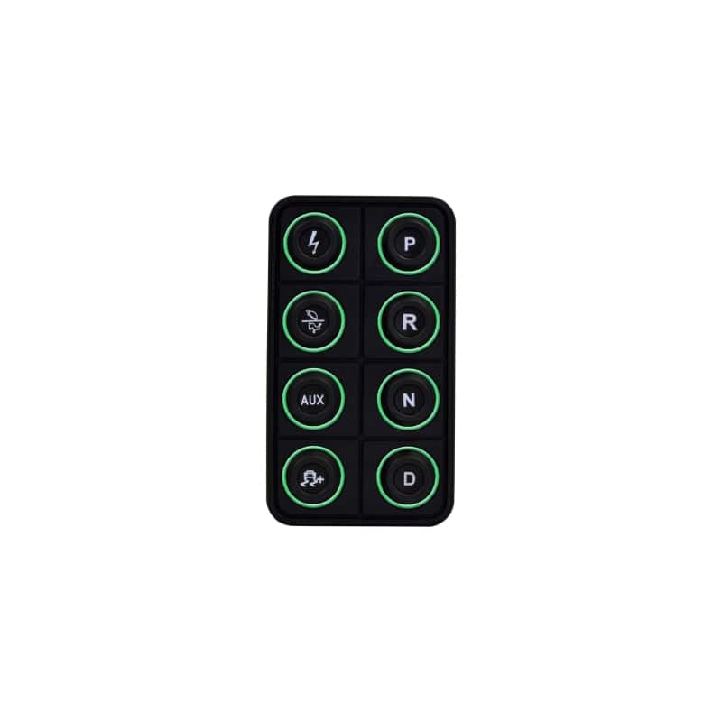 AEM — AEM EV 8 Button Keypad CAN Based Programmable Backlighting - view 16