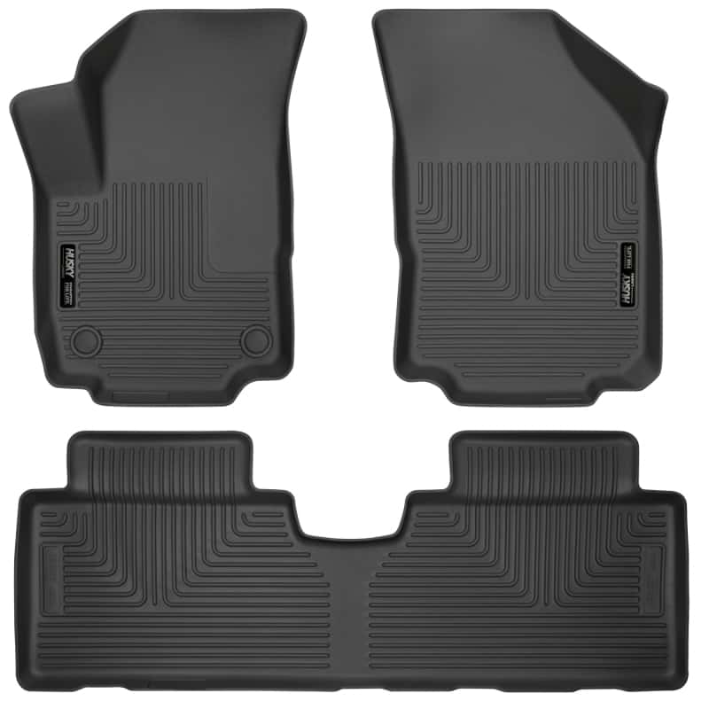 Husky Liners — Husky Liners 18-23 Chevrolet Equinox Weatherbeater Black Front & 2nd Seat Floor Liners
Floor Liners - view 1