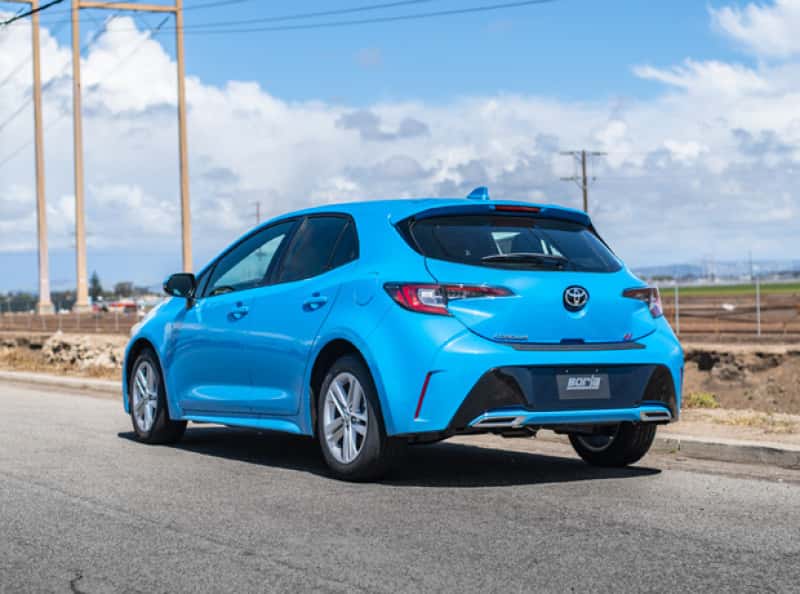 Borla — Borla 2019 Corolla SE/XSE 2.0L AT/MT FWD 4DR Hatchback 2in S-type Exhaust Turn Down Tip
Cat-Back System - view 1