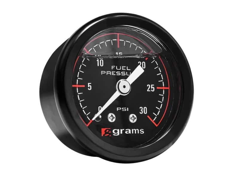 Grams Performance — Grams Performance 0-30 PSI Fuel Pressure Gauge - view 1