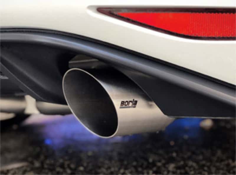 Borla — Borla 2018 Volkswagen GTI (MK7.5) 2.0T AT/MT SS S-Type Catback Exhaust w/Stainless Brushed Tips
Cat-Back™ - view 2