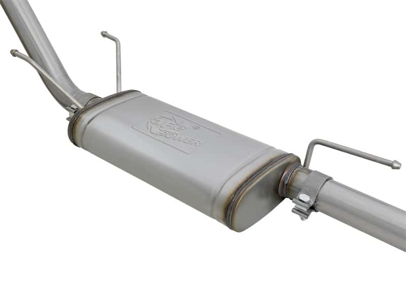 aFe — aFe MACH Force-Xp 2-1/2in 304 SS Cat-Back Exhaust w/Black Tips 2016+ Toyota Tacoma L4-2.7L / V6-3.5L
Cat-Back Exhaust - view 3