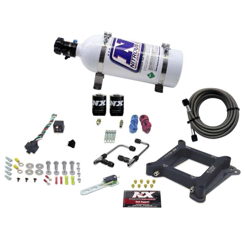 Nitrous Express — Nitrous Express 4150 Gemini Stage 6 Nitrous Kit (50-300HP) w/5lb Bottle
Injection System Kit
N2OSys - view 1