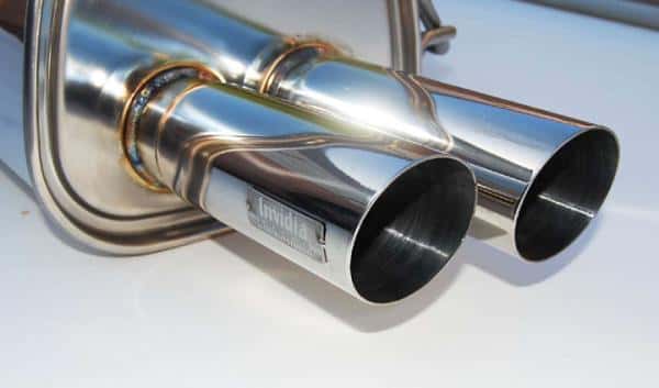 Invidia — Invidia 05+ Subaru Legacy GT Stainless Steel Quad Tip Cat-back Exhaust - view 3