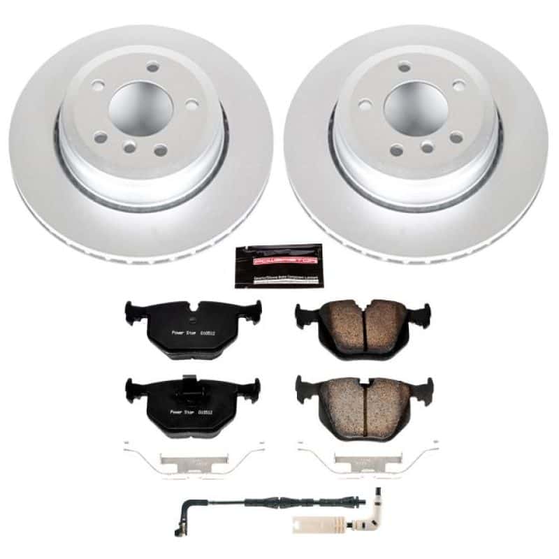 PowerStop — Power Stop 04-07 BMW 525i Rear Z23 Evolution Sport Coated Brake Kit - view 1