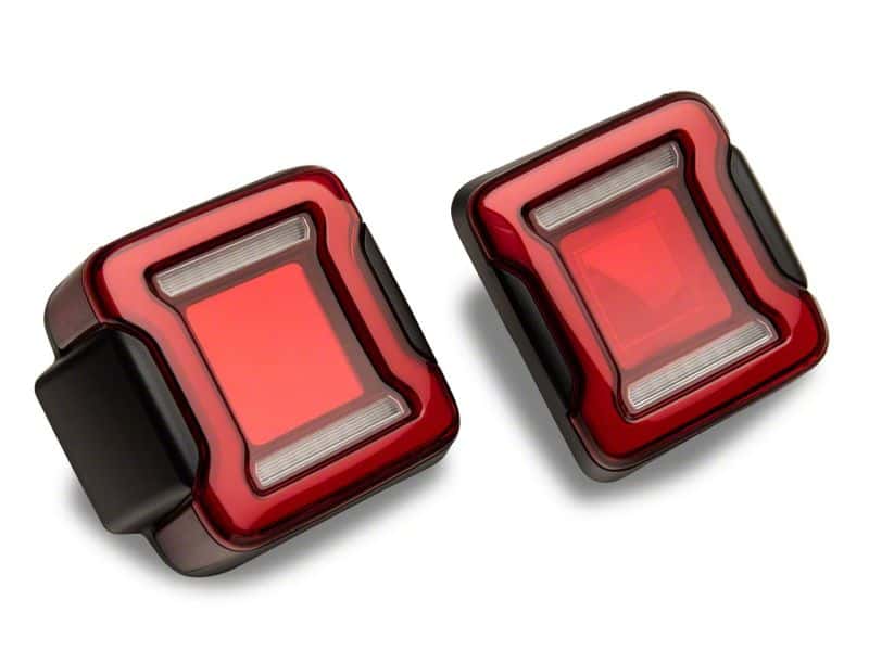 Raxiom — Raxiom 18-23 Jeep Wrangler JL Horizon LED Tail Lights- BlkHousing- Red Lens
Lights - view 6