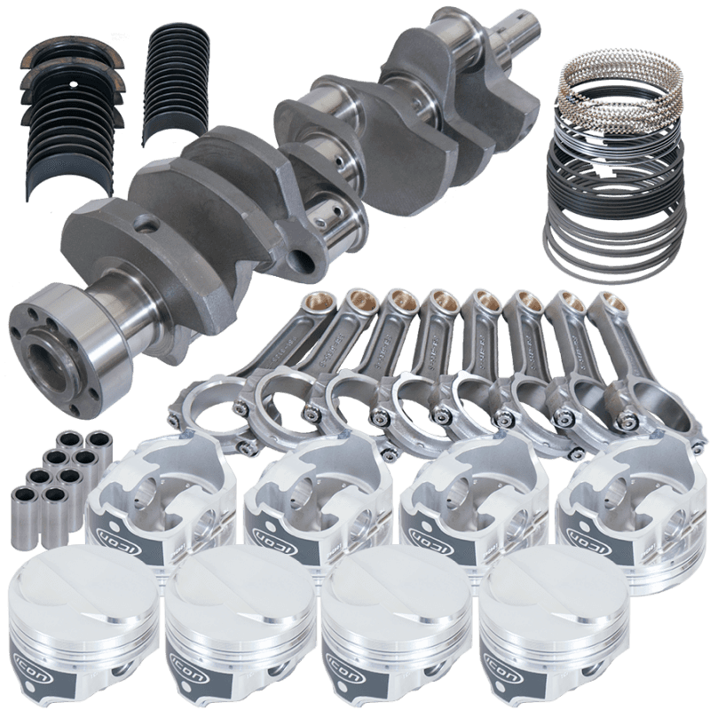 Eagle — Eagle Chevy 454 1Pc 4.000in Crank 6.135in I-Beam Rods 18cc Dome 4.350in Pistons Rotating Assembly
Pro Street Assembly - view 1