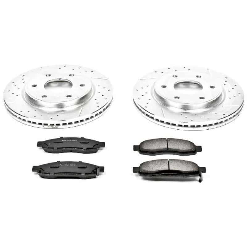 PowerStop — Power Stop 05-07 Infiniti QX56 Front Z23 Evolution Sport Brake Kit - view 1