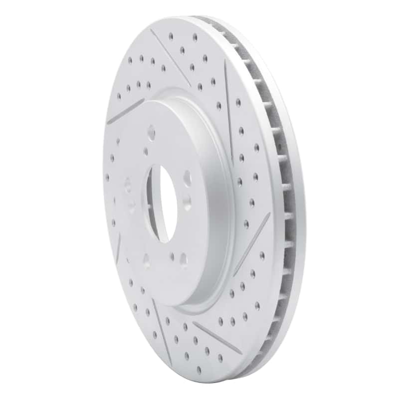 R1 Concepts — R1 07-16 Acura Rdx Front Right Drilled & Slotted Geo-Carbon Rotor - view 2