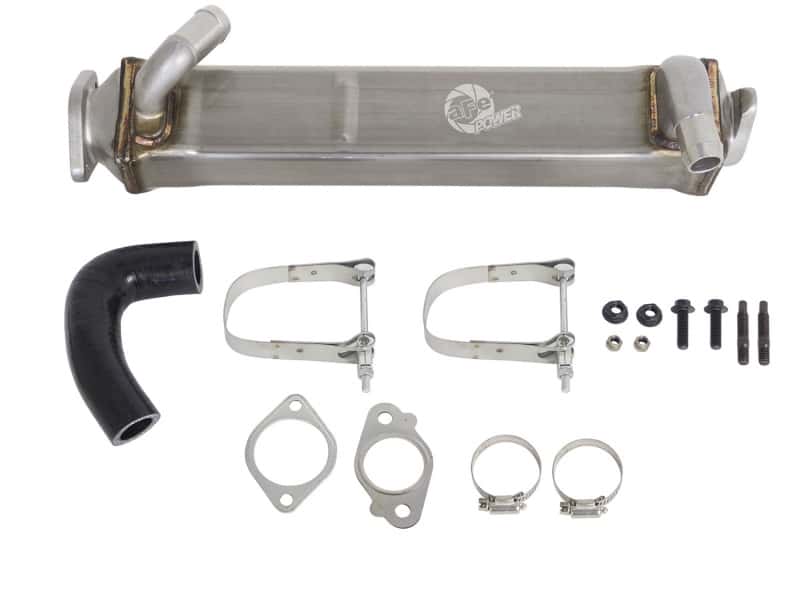 aFe — aFe Power BladeRunner EGR Cooler Horizontal 08-10 Ford Diesel Trucks V8-6.4L (td)
EGR Cooler - view 5