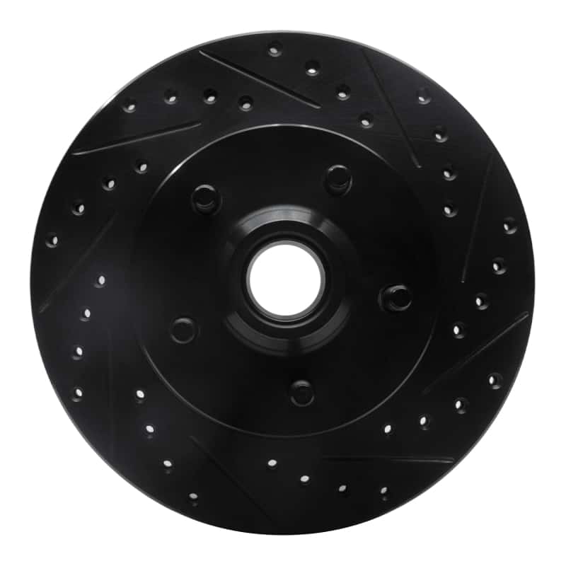 R1 Concepts — R1 86-92 Jeep Cherokee Front Right Drilled & Slotted Black Brake Rotor
R1 Brake Rotor Drill - view 1