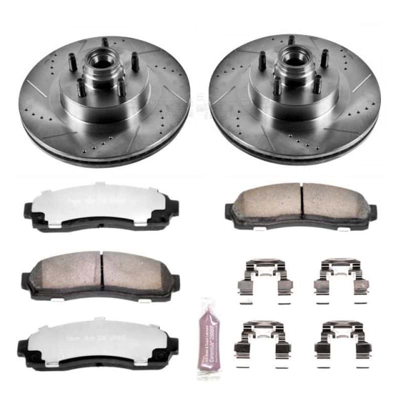 PowerStop — Power Stop 01-03 Ford Explorer Sport Front Z36 Truck & Tow Brake Kit - view 1