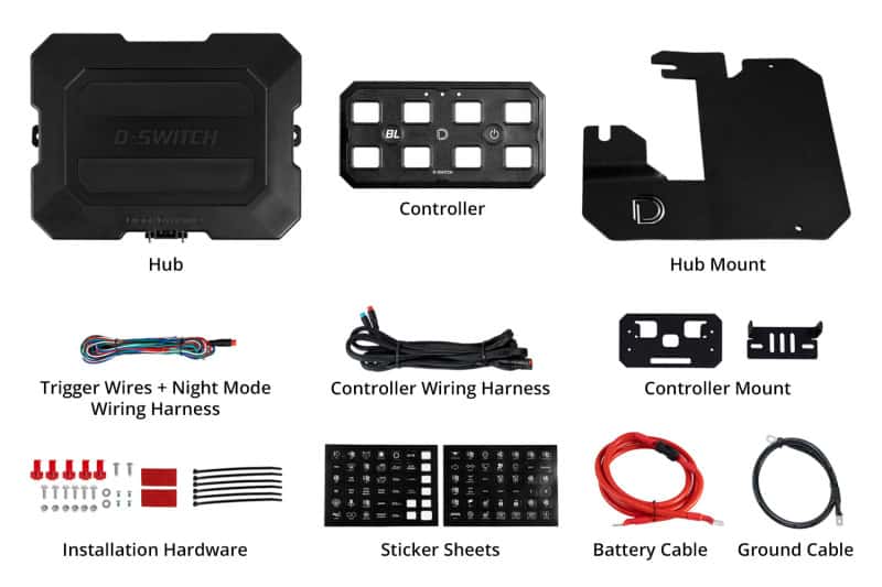 Diode Dynamics — Diode Dynamics 18-25 Subaru Crosstrek D-Switch Kit - view 2