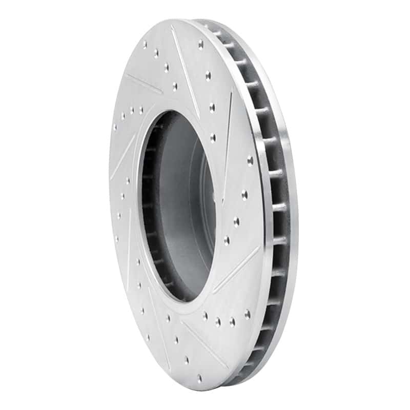 R1 Concepts — R1 04-10 BMW 530XI Front Left Drilled & Slotted Silver Brake Rotor
R1 Brake Rotor Drill - view 4