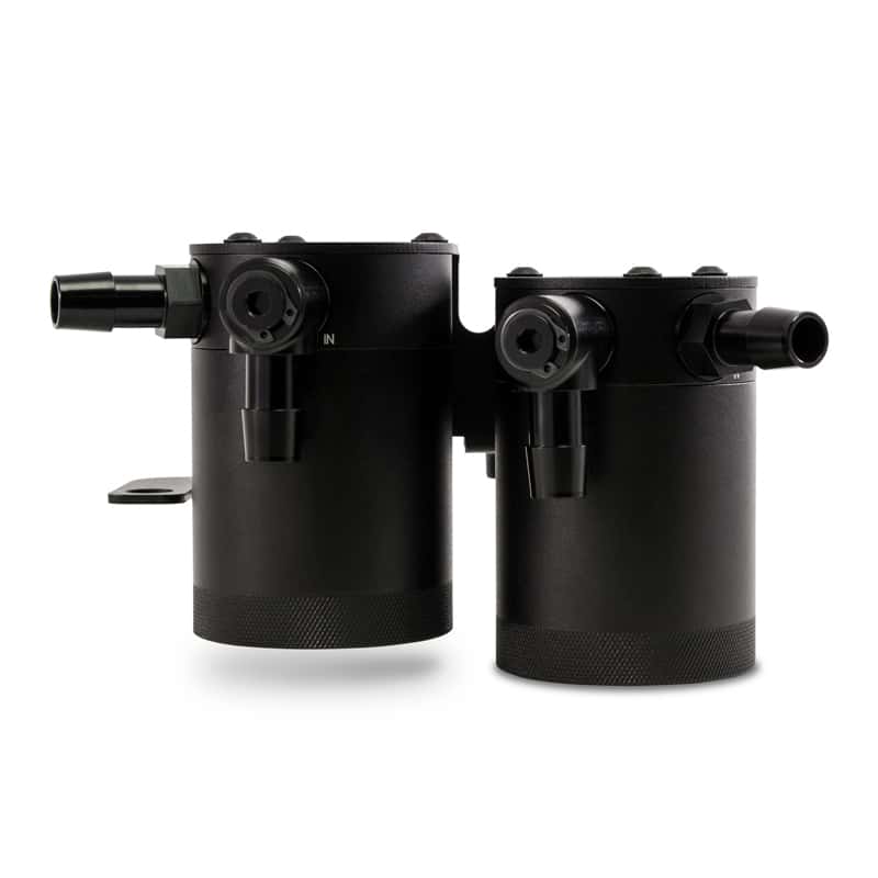 Mishimoto — Mishimoto 09+ Nissan 370Z Direct Fit Baffled Oil Catch Can - Black
Oil Catch Can Kit - view 2