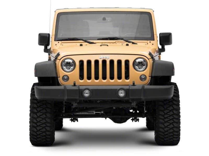 Raxiom — Raxiom 07-18 Jeep Wrangler JK 7-In LED Headlights- Chrome Housing (Clear Lens)
Headlights - view 10