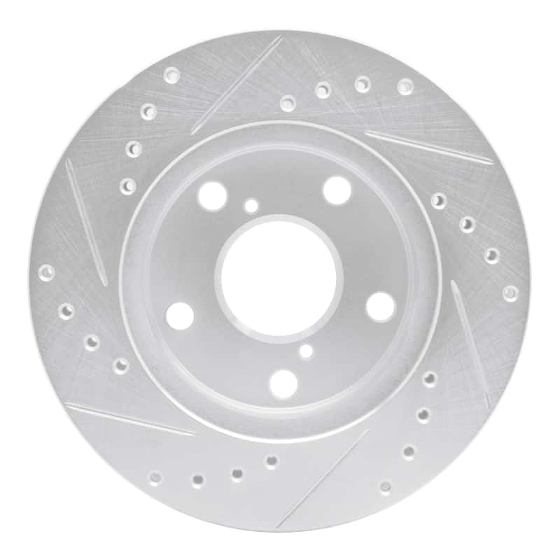 R1 Concepts — R1 91-95 Toyota MR2 Front Right Drilled & Slotted Silver Brake Rotor
R1 Brake Rotor Drill - view 5