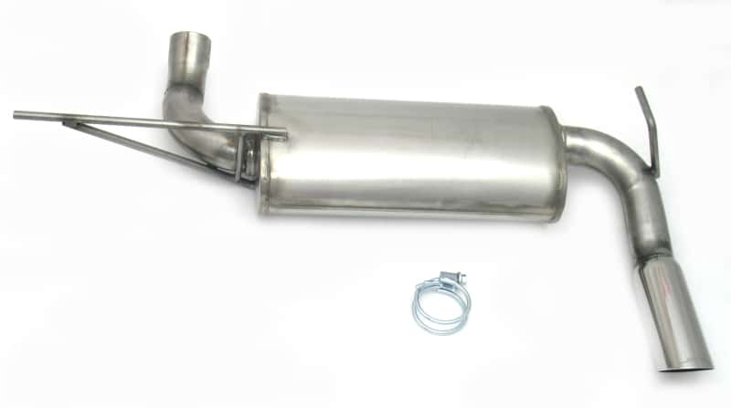 JBA — JBA 07-18 Jeep Wrangler JK 3.8L/3.6L 409SS Single Rear Exit Axle Back Exhaust
Exhaust System - view 1
