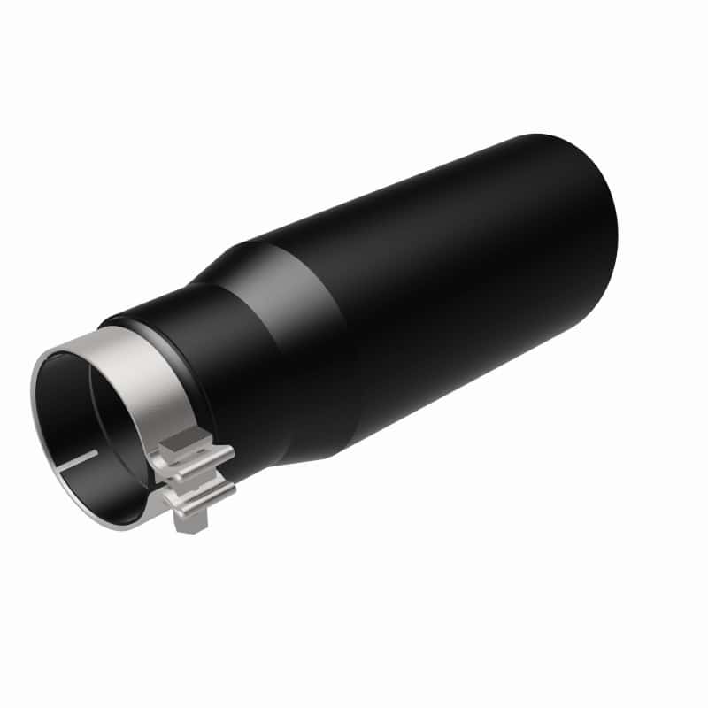 Magnaflow — MagnaFlow Tip Stainless Black Coated Single Wall Round Single Outlet 5in Dia 3.5in Inlet 14.5in L
Stainless Steel
Exhaust Tip - view 15