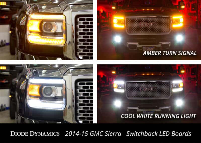 Diode Dynamics — Diode Dynamics 2014-2016 GMC Sierra SB DRL LED Boards - view 7