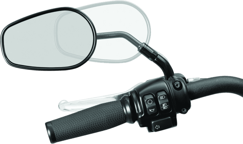 Kuryakyn — Kuryakyn Mirror Stem 3in Outward Extenders Black - view 2